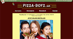 Desktop Screenshot of pizza-boyz.net